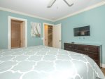 Master Bedroom with Attached Private Bath at 20 Hilton Head Beach Villa